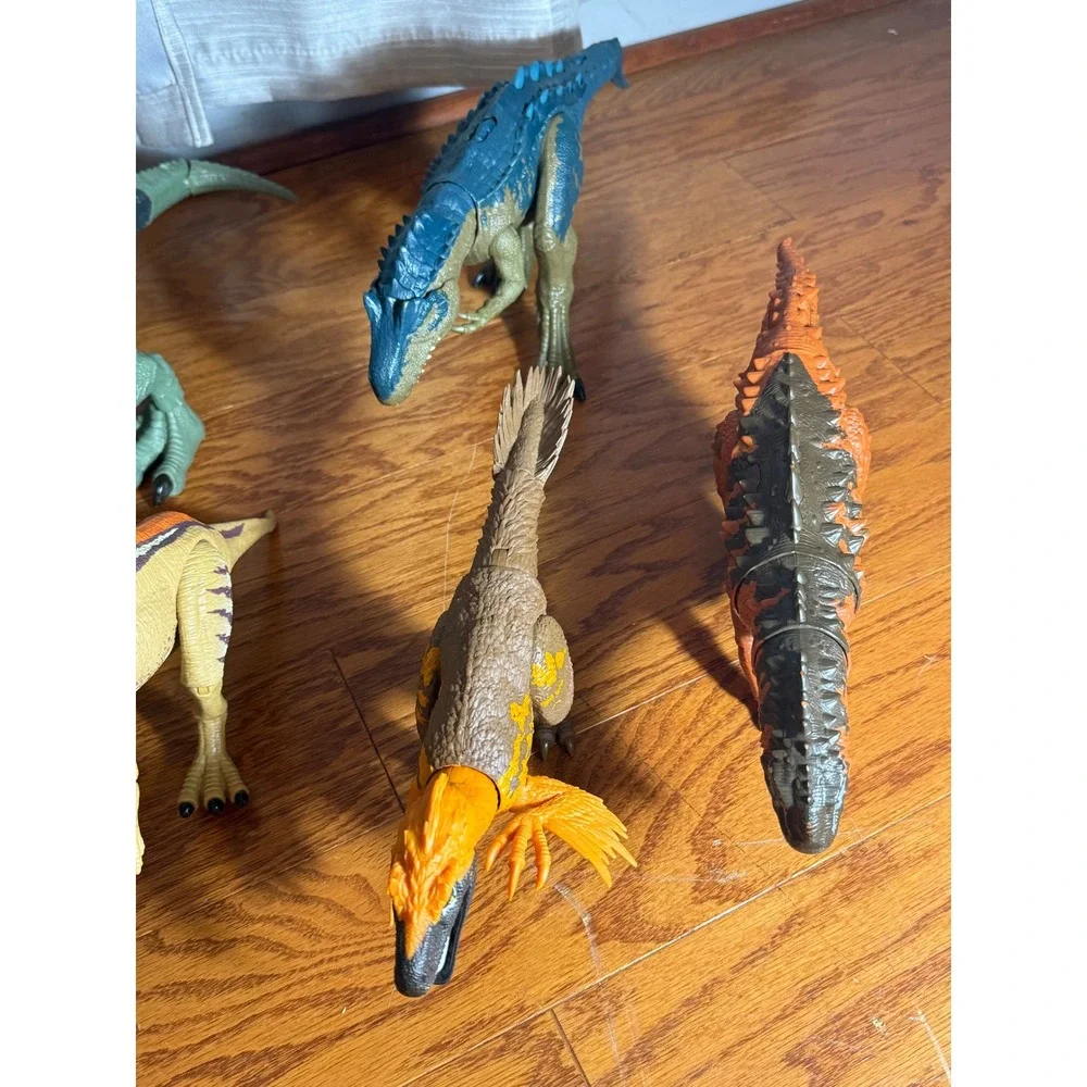 Mattel Jurassic World Dominion Dinosaur Lot Giganotosaurus Allosaurus Pyroraptor